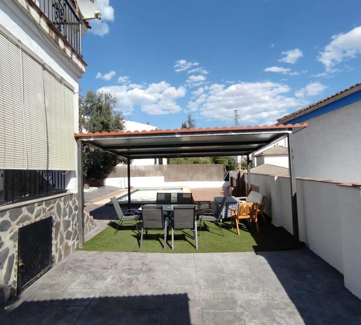 Chalet Casa Las Mariposas, Tranquilidad Junto A La Piscina Huétor Santillán Spanje